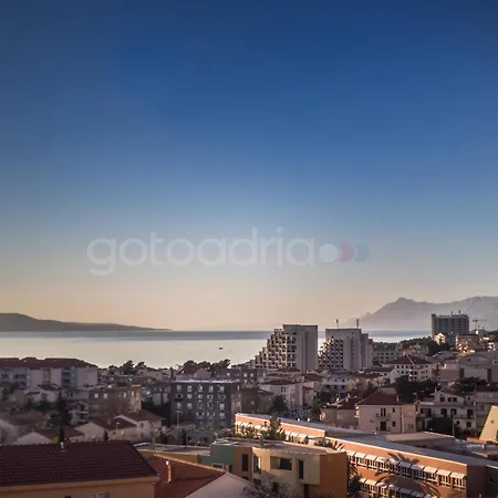 Lägenhet Rooftop Penthouse - Private Hottub & Duplex Whirlpool Makarska