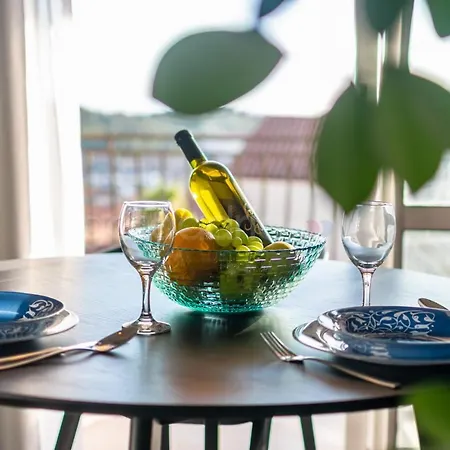 Lägenhet Rooftop Penthouse - Private Hottub & Duplex Whirlpool Makarska